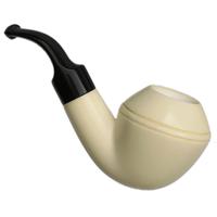 IMP Meerschaum Smooth Nosewarmer Rhodesian (with Case)