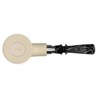 IMP Meerschaum Smooth Bent Dublin with Silver (with Case)