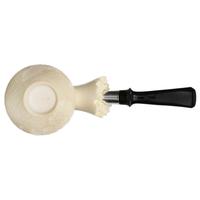 IMP Meerschaum Smooth Rhodesian with Silver (with Case)