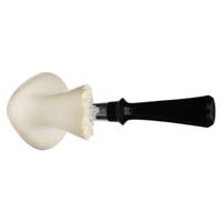 IMP Meerschaum Smooth Rhodesian with Silver (with Case)