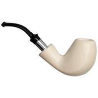 IMP Meerschaum Smooth Cobra with Silver (with Case)