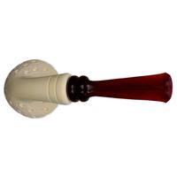 IMP Meerschaum Lattice Rhodesian with Silver (with Case)