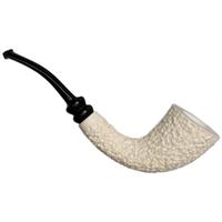 IMP Meerschaum Rusticated Horn (with Case)