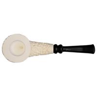IMP Meerschaum Rusticated Horn (with Case)