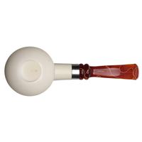 IMP Meerschaum Smooth Calabash with Silver (with Case)