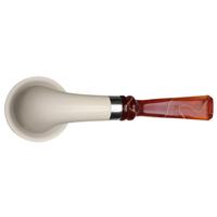 IMP Meerschaum Smooth Calabash with Silver (with Case)