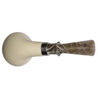 IMP Meerschaum Smooth Tomato with Silver (with Case)