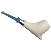IMP Meerschaum Smooth Freehand with Silver (with Case)