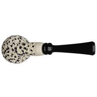 IMP Meerschaum Partially Rusticated Apple (with Case)