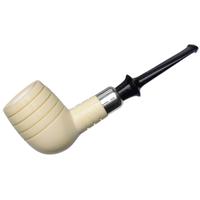 IMP Meerschaum Smooth Billiard with Silver (with Case)