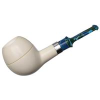 IMP Meerschaum Smooth Apple with Silver (with Case)