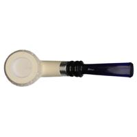 IMP Meerschaum Lattice Bent Billiard with Silver (with Case)