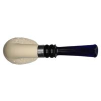 IMP Meerschaum Lattice Bent Billiard with Silver (with Case)