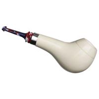 IMP Meerschaum Smooth Freehand with Silver (with Case)