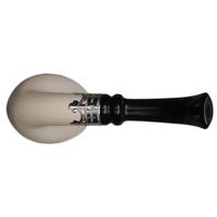 IMP Meerschaum Smooth Bent Apple with Silver (with Case)