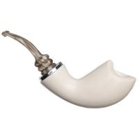 IMP Meerschaum Smooth Freehand with Silver (with Case)