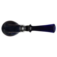 IMP Meerschaum Smooth Bent Egg with Silver (with Case)