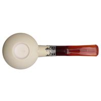 IMP Meerschaum Smooth Calabash with Silver (with Case)