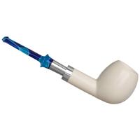 IMP Meerschaum Smooth Apple with Silver (with Case)