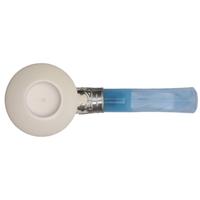 IMP Meerschaum Smooth Bent Dublin with Silver (with Case)