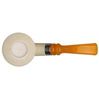 IMP Meerschaum Smooth Bent Dublin with Silver (with Case)
