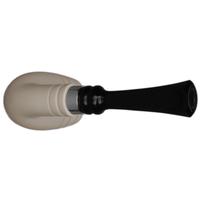 IMP Meerschaum Smooth Bent Billiard with Silver (with Case)