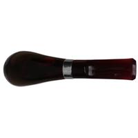 IMP Meerschaum Smooth Horn with Silver (with Case)