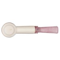 IMP Meerschaum Partially Rusticated Barrel (with Case)