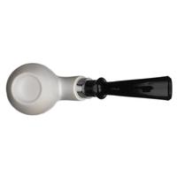 IMP Meerschaum Smooth Bent Apple with Silver (with Case)
