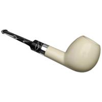 IMP Meerschaum Smooth Apple with Silver (with Case)