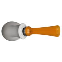IMP Meerschaum Smooth Bent Egg with Silver (with Case)