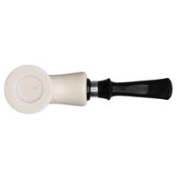 IMP Meerschaum Smooth Bent Dublin with Silver (with Case)