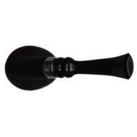 IMP Meerschaum Rusticated Bent Egg with Silver (with Case)