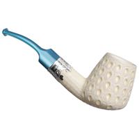 IMP Meerschaum Lattice Volcano with Silver (with Case)