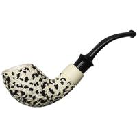 IMP Meerschaum Rusticated Cutty (with Case)