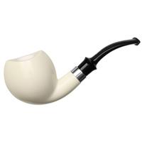 IMP Meerschaum Smooth Blowfish with Silver (with Case)