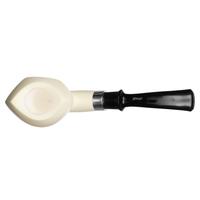 IMP Meerschaum Smooth Blowfish with Silver (with Case)