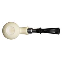 IMP Meerschaum Smooth Rhodesian with Silver (with Case)