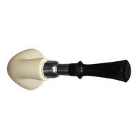 IMP Meerschaum Smooth Rhodesian with Silver (with Case)