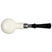 IMP Meerschaum Smooth Tomato with Silver (with Case)