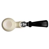 IMP Meerschaum Smooth Bent Apple with Silver (with Case)
