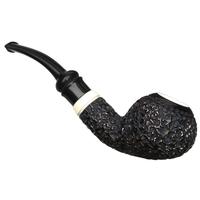 IMP Meerschaum Rusticated Bent Apple (with Case)