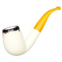 IMP Meerschaum Smooth Bent Billiard (with Case)