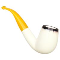 IMP Meerschaum Smooth Bent Billiard (with Case)