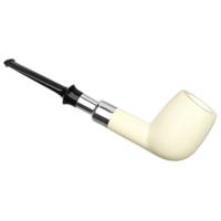 IMP Meerschaum Smooth Billiard with Silver (with Case)
