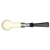 IMP Meerschaum Smooth Billiard with Silver (with Case)