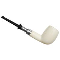 IMP Meerschaum Smooth Billiard with Silver (with Case)