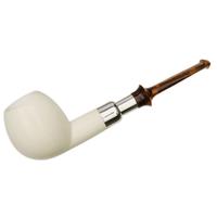 IMP Meerschaum Smooth Apple with Silver (with Case)