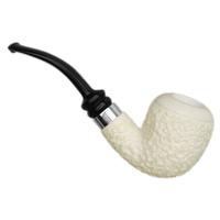 IMP Meerschaum Rusticated Acorn with Silver (with Case)