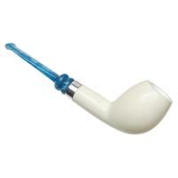 IMP Meerschaum Smooth Cutty with Silver (with Case)